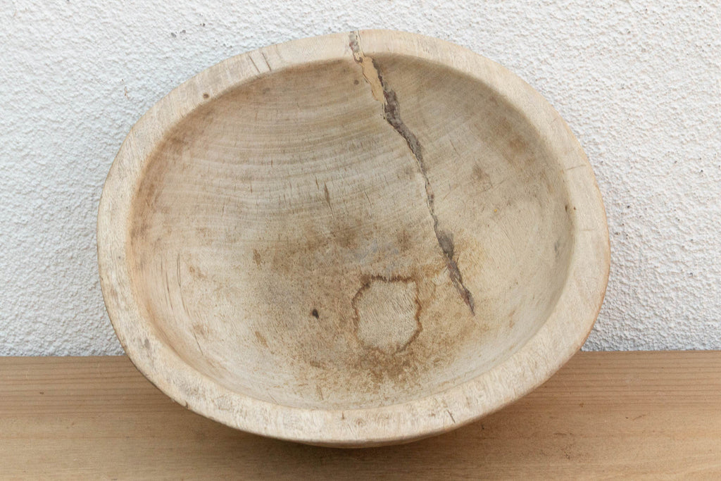 African Kitchen Bowl w/Light Finish