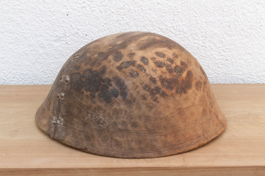 Old Primitive Round Vessel