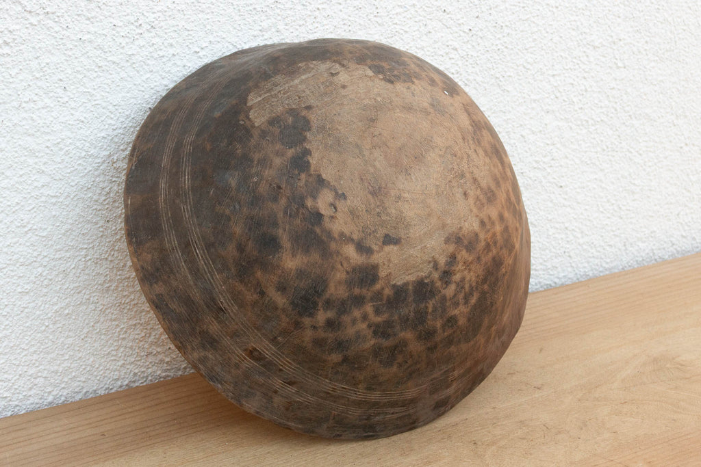 Antique Bell Shape African Bowl