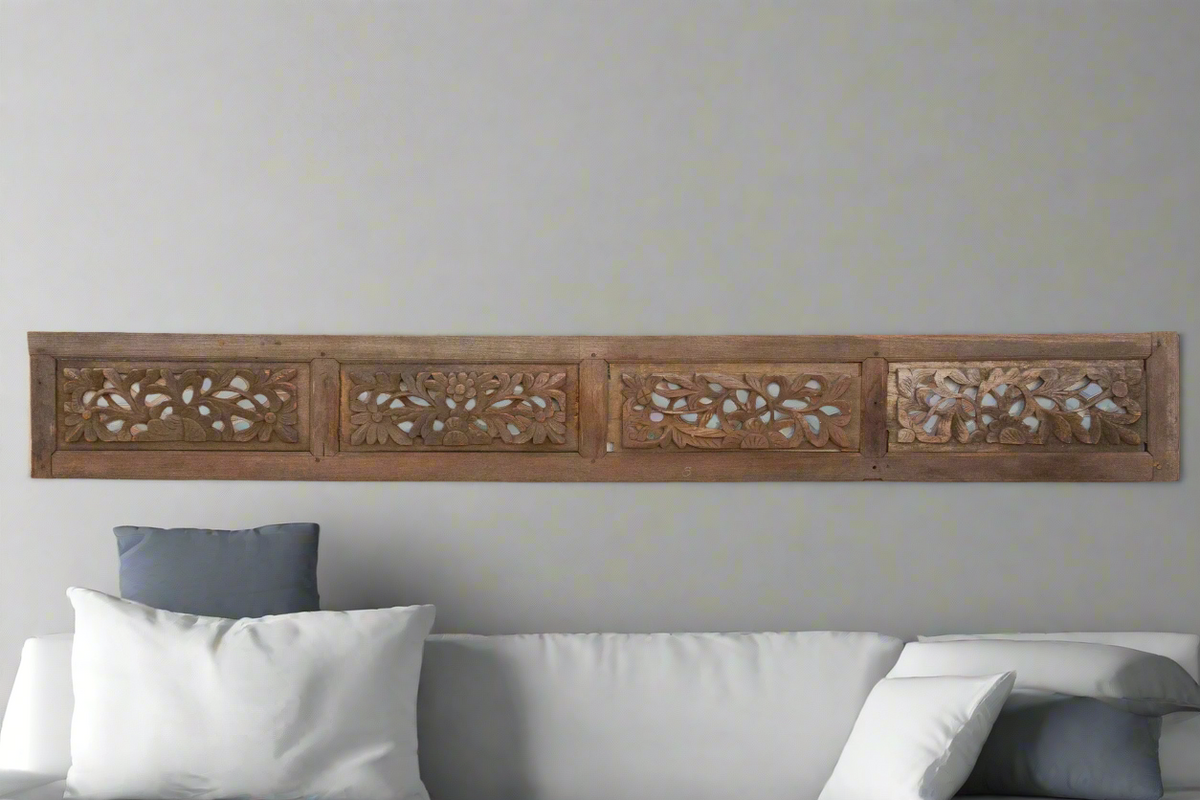 Patina of Generations Asian Architectural Panel– DE-COR | Globally Inspired