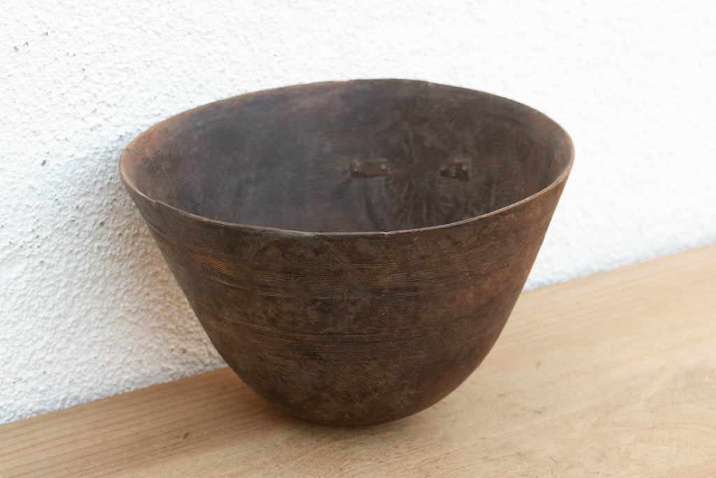 Antique Nomadic Bell Shape Bowl