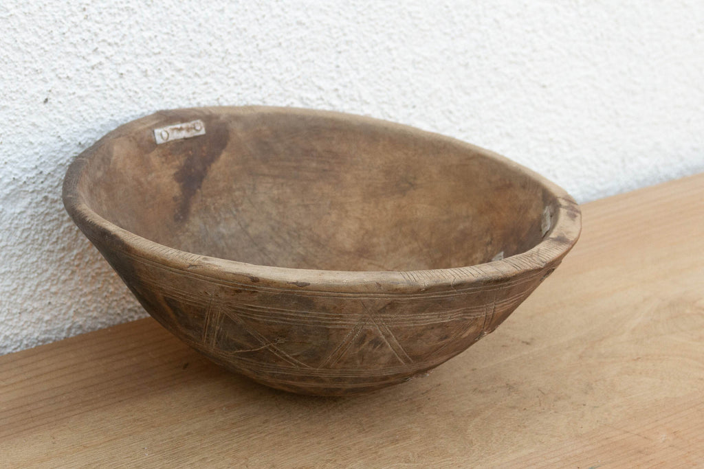 African Pastoral Tribes Milk Bowl