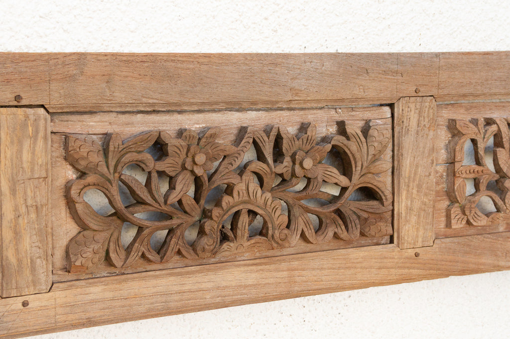 Asian Architectural Panel of Five Plowing Forms