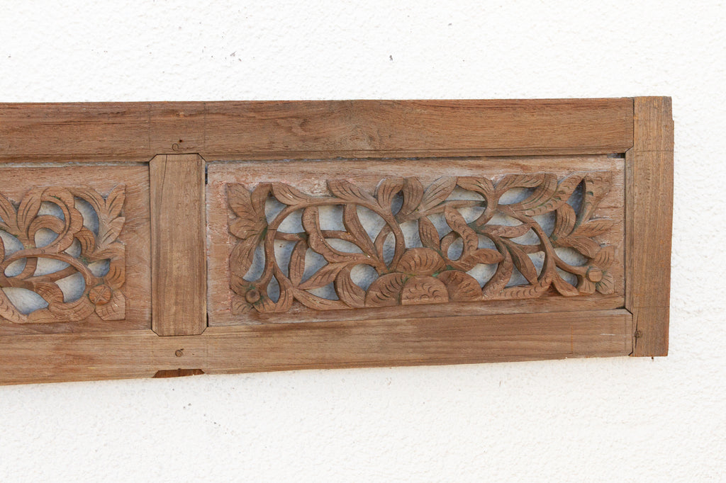 Asian Architectural Panel of Five Plowing Forms