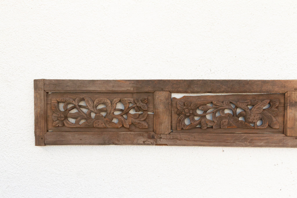 7' Long Genuine Asian Architectural Wall Panel