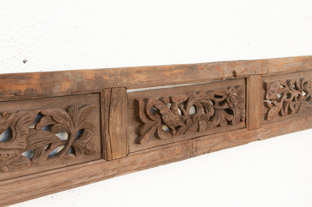 7' Long Genuine Asian Architectural Wall Panel