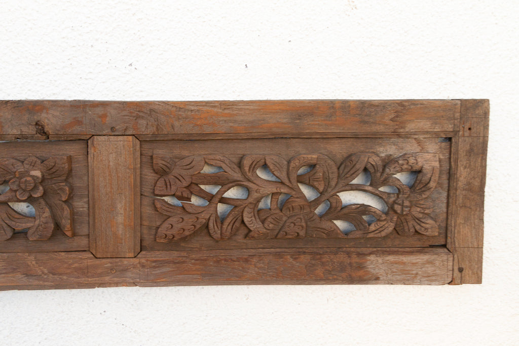 7' Long Genuine Asian Architectural Wall Panel