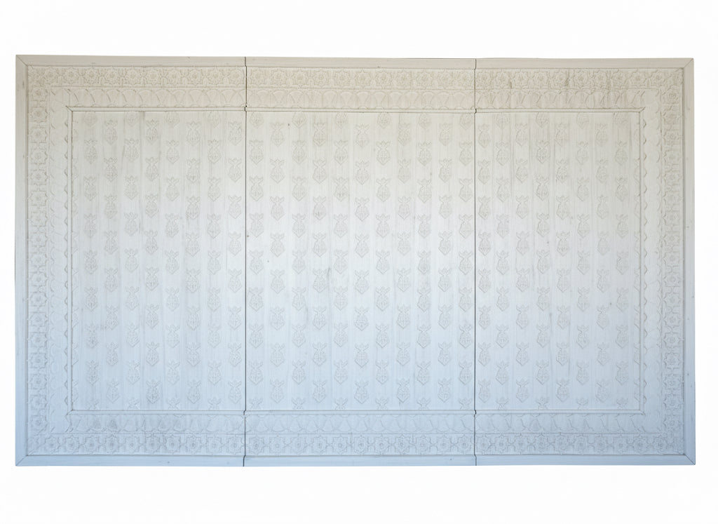 The Artisan Canvas, Custom Hand-Carved Teak Paneling – Made to order only, Not in stock