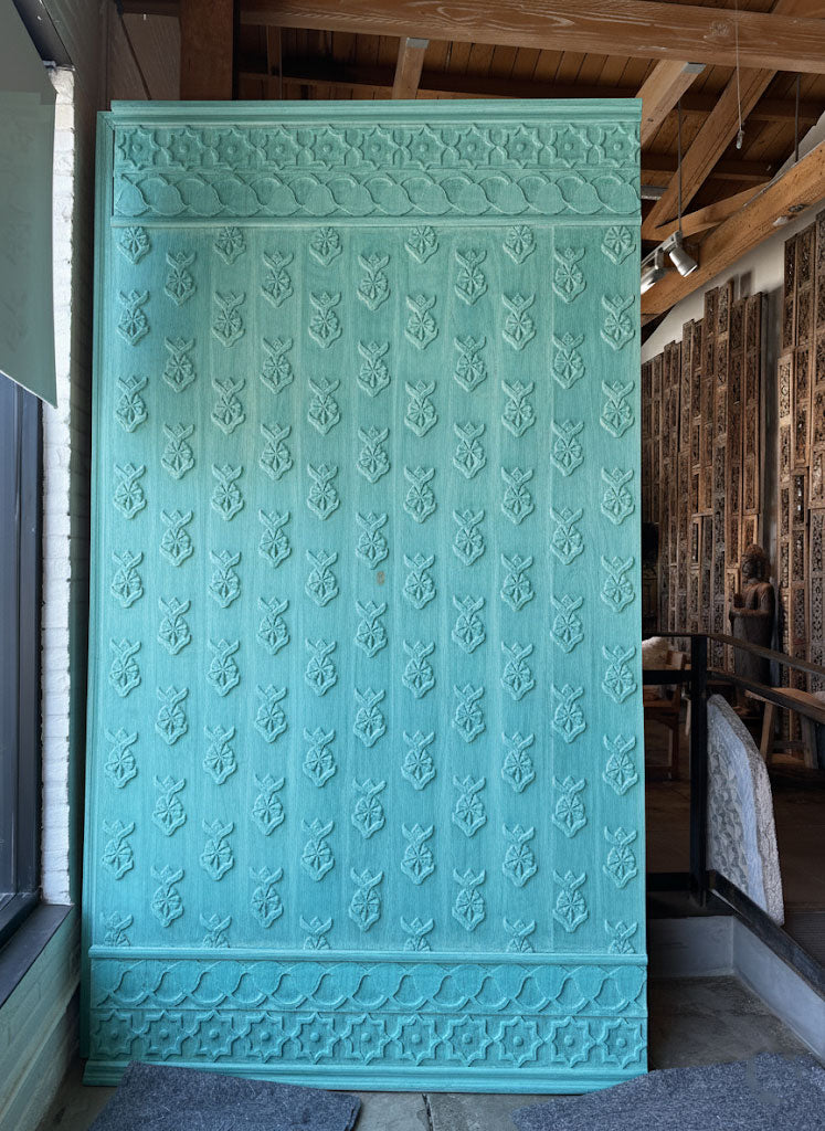 The Artisan Canvas, Custom Hand-Carved Teak Paneling – Made to order only, Not in stock