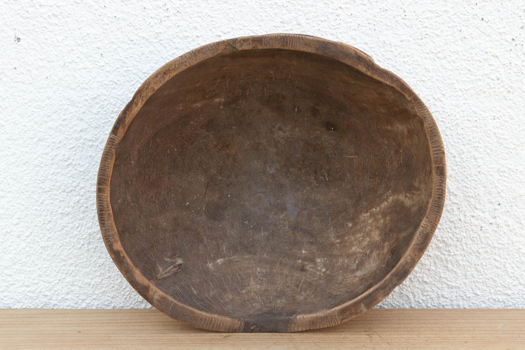 Antique African Wood Butter Pot (Trade)