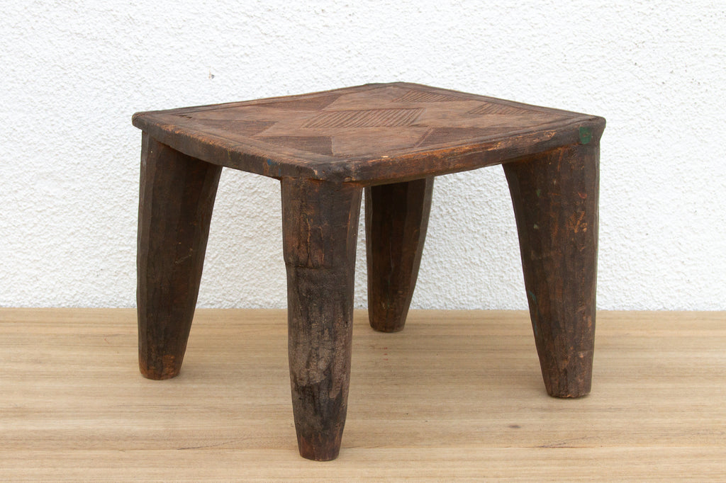 Vintage African Stool, Whisper of Ancestors