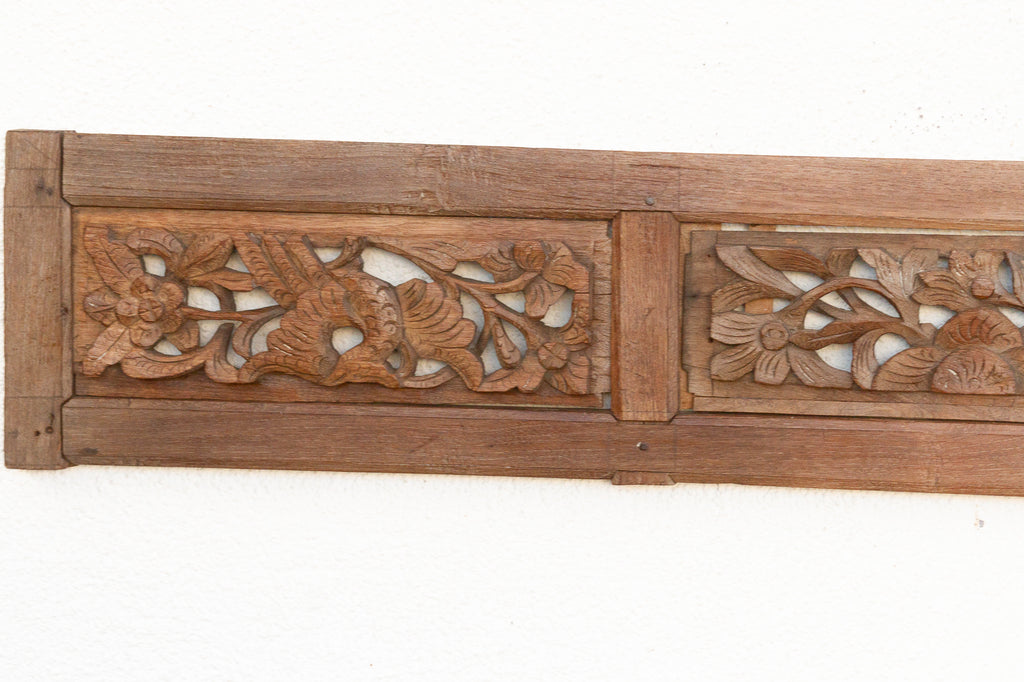 Radiant Rustic Botanical Salvaged Wall Panel