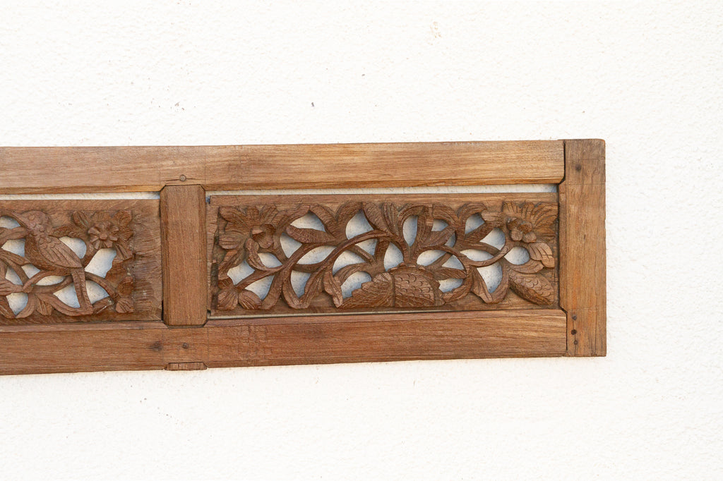 Radiant Rustic Botanical Salvaged Wall Panel