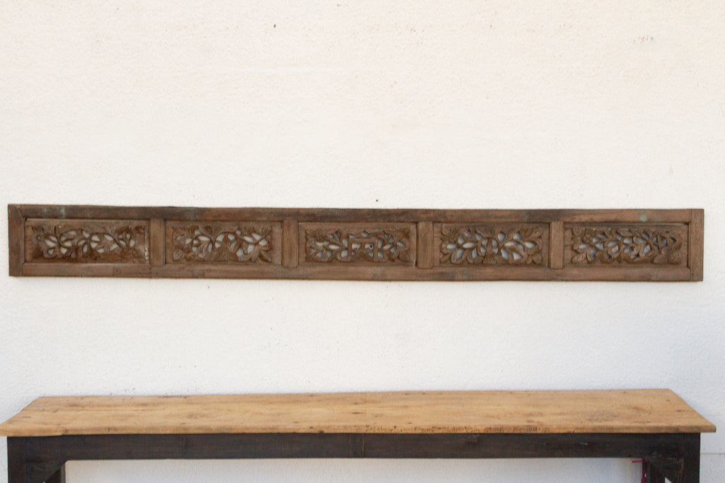 Celestial Garden Bloom Antique Panel