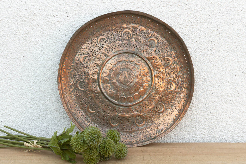 Mughal Crescent, Moon Serving Tray Platter