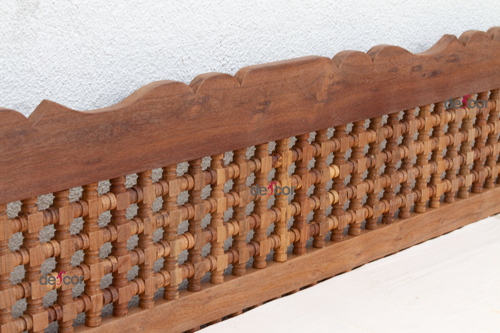 Grand Marrakesh Hand-carved Mousharabi Daybed
