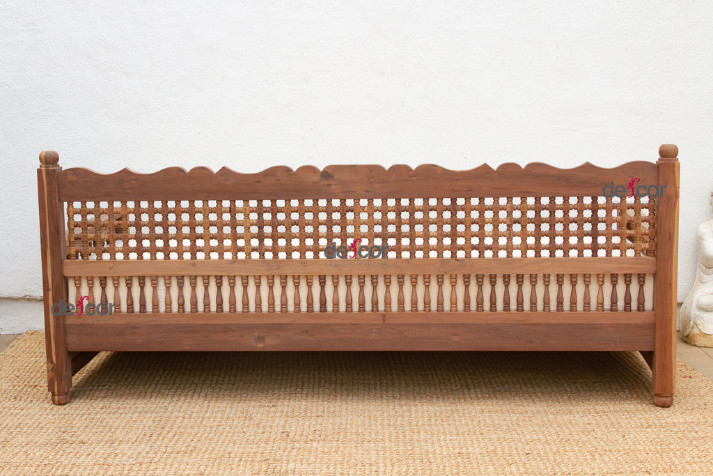 Grand Marrakesh Hand-carved Mousharabi Daybed