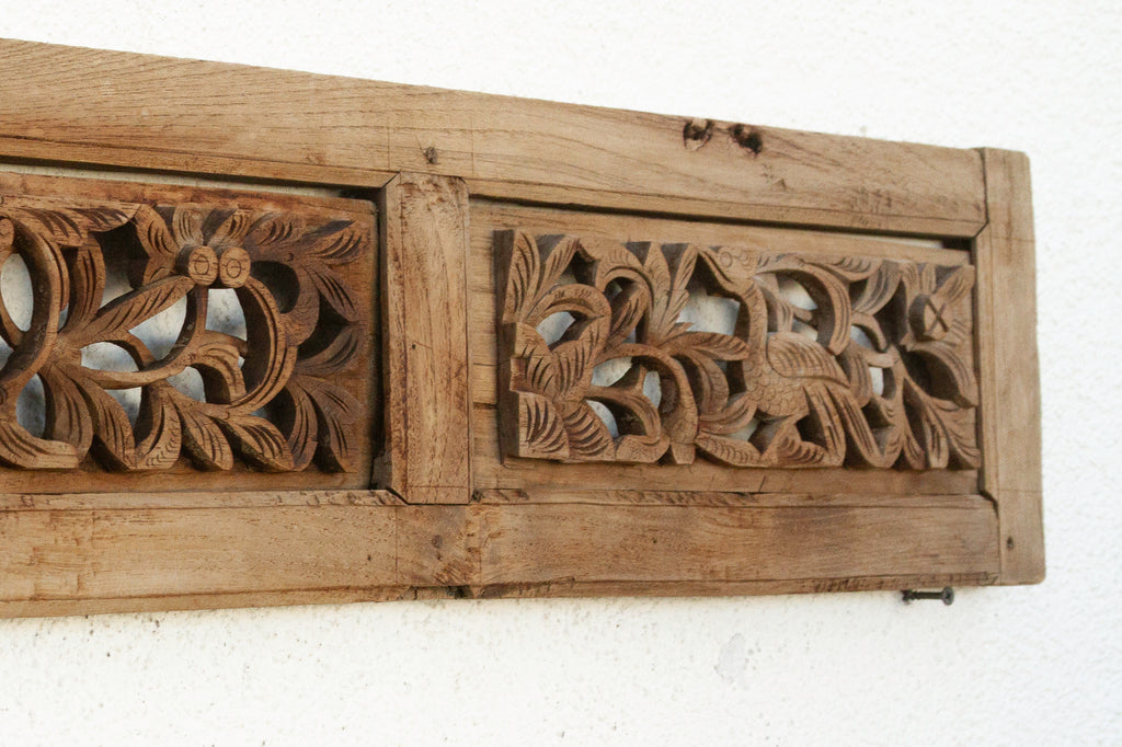 Small Sun-Bleached Asian Panel