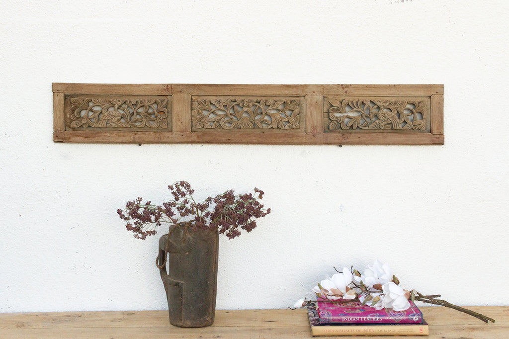Sun-Bleached Botanical Wall Panel