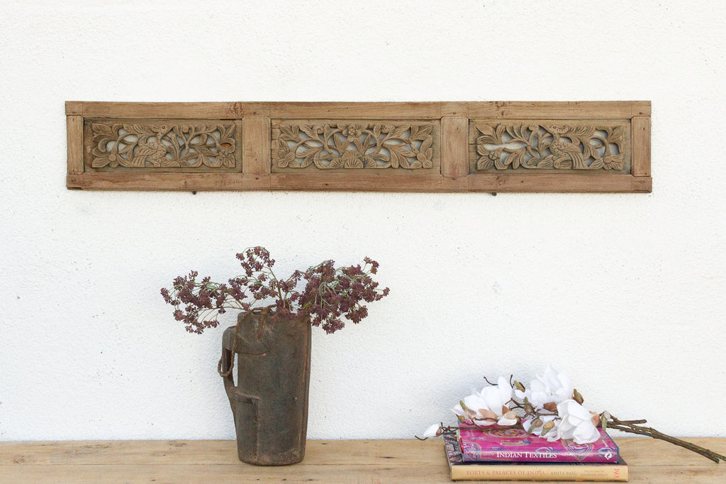 Sun-Bleached Botanical Wall Panel