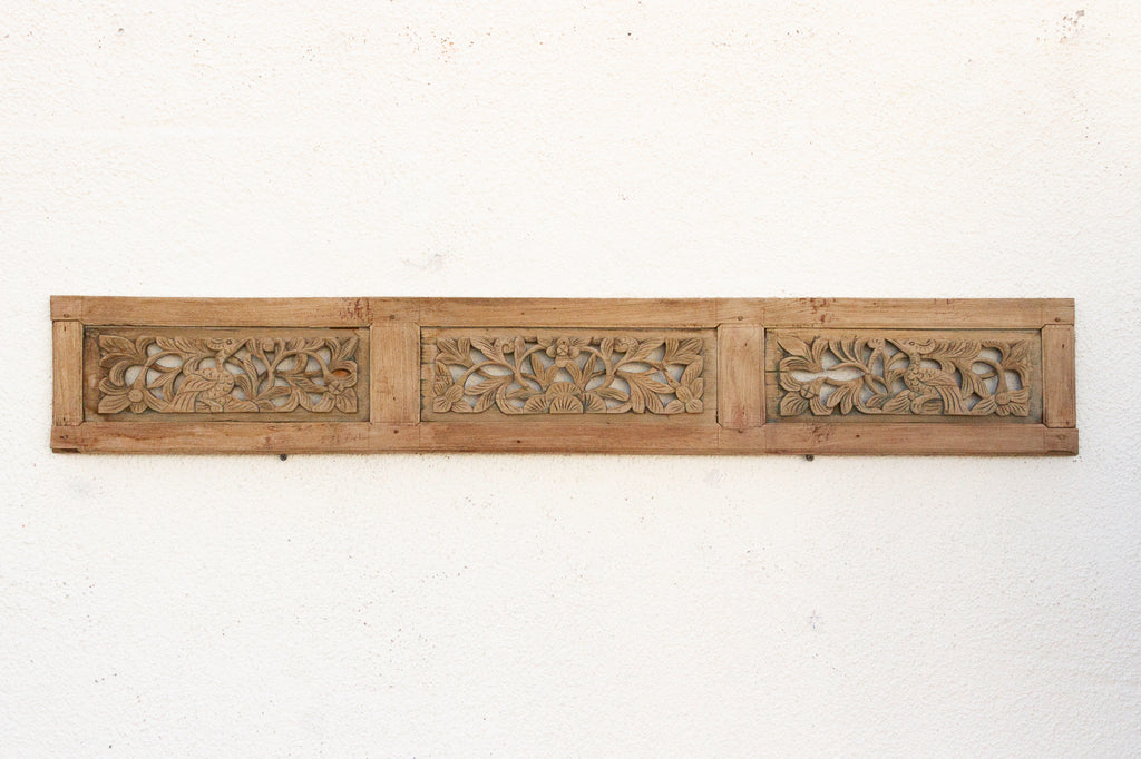 Sun-Bleached Botanical Wall Panel