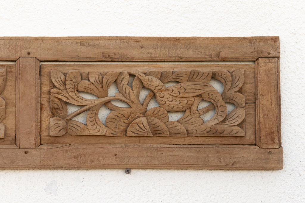 Flight of Birds Antique Carving
