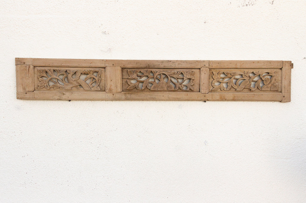 Ancient Garden Trio Architectural Panel