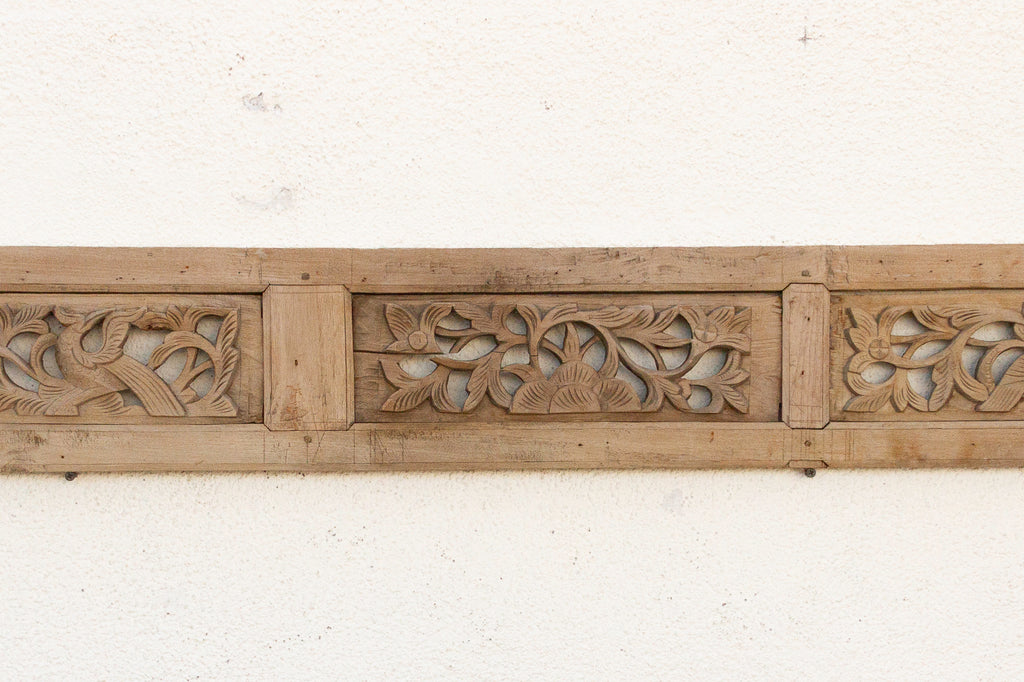 Ancient Garden Trio Architectural Panel