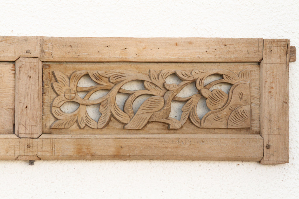 Ancient Garden Trio Architectural Panel