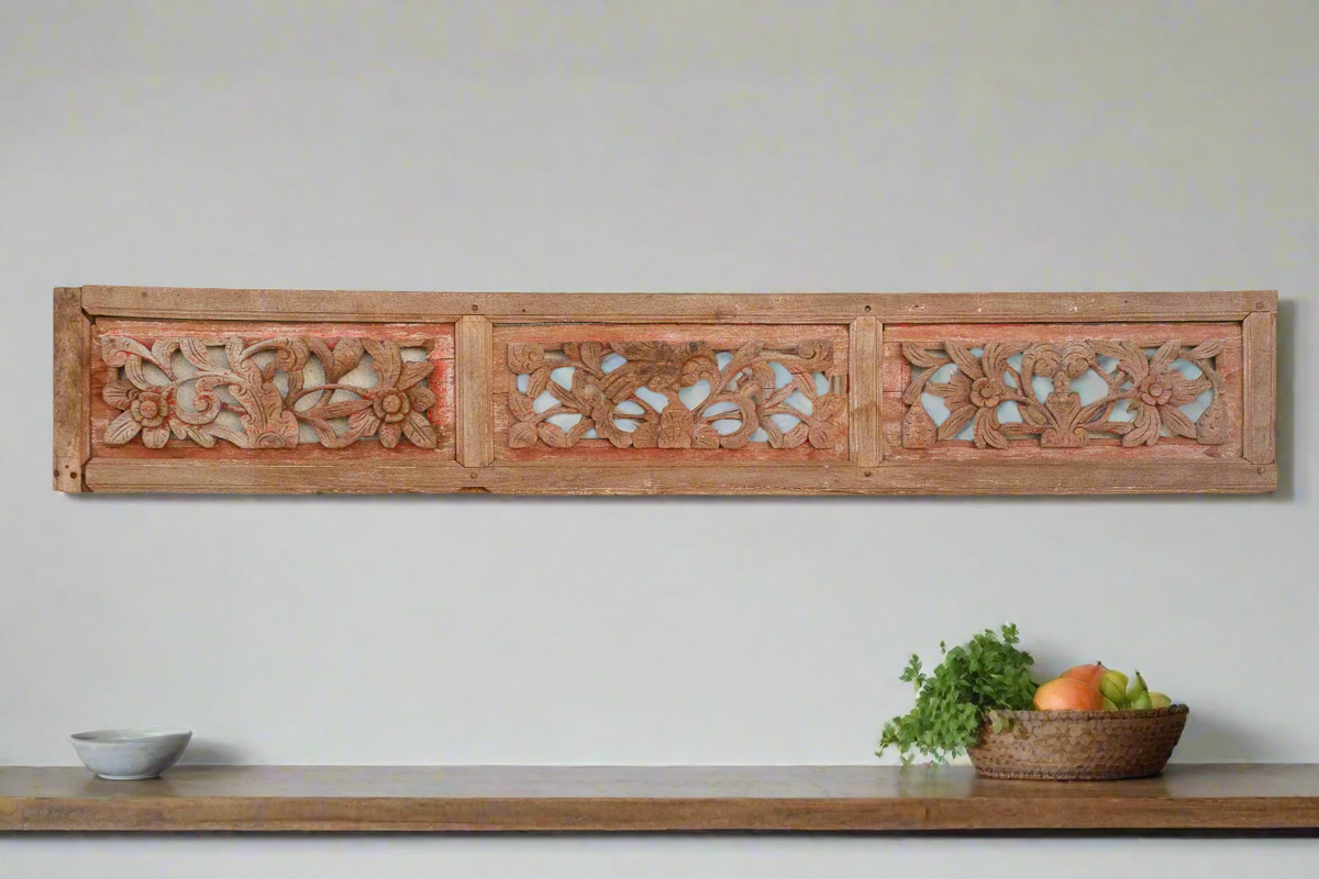 Rustic Rouge, Antique Architectural Panel (Trade)– DE-COR | Globally ...