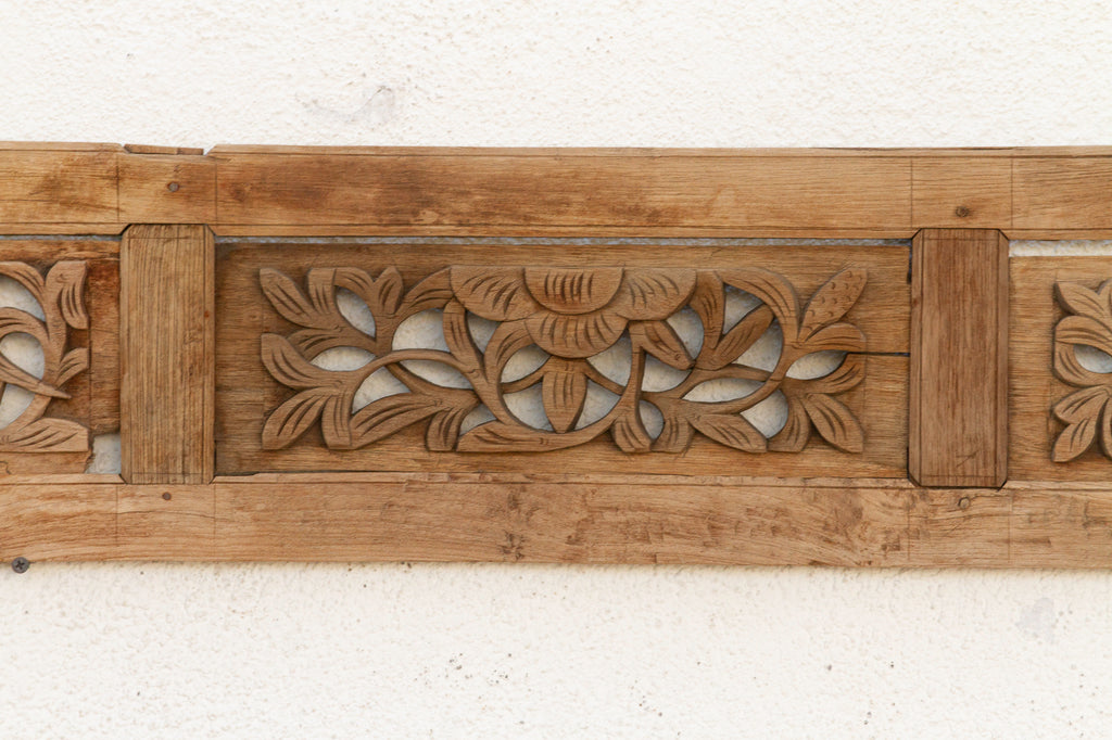 Celestial Bloom Carved Wall Art