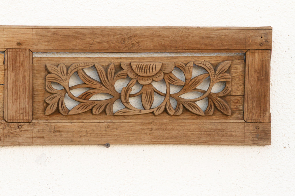 Celestial Bloom Carved Wall Art