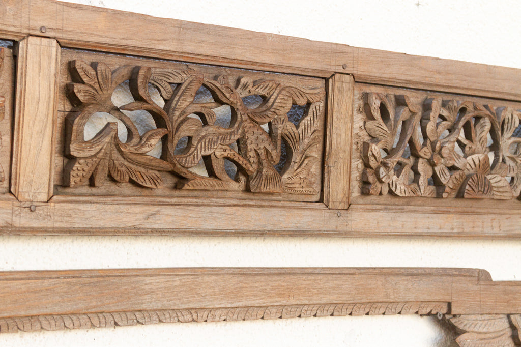 The Grand Portal, Antique Asian Architectural Panel