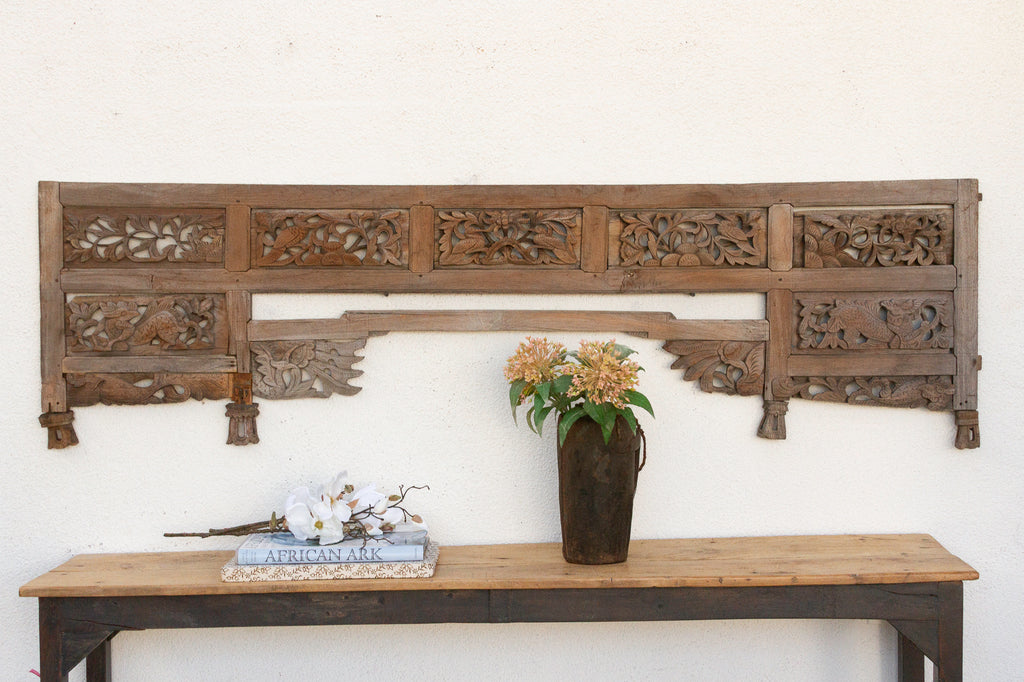 Antique Openwork Carving from a Royal Asian Canopy