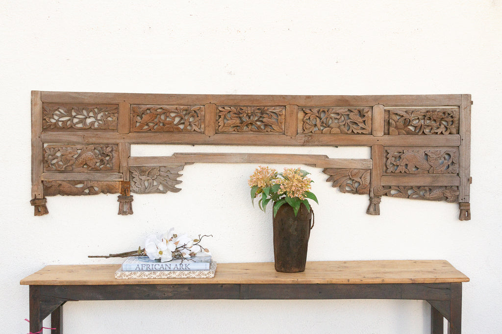 Antique Openwork Carving from a Royal Asian Canopy