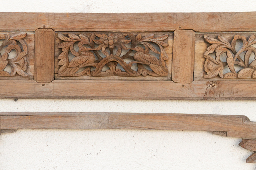 Antique Openwork Carving from a Royal Asian Canopy