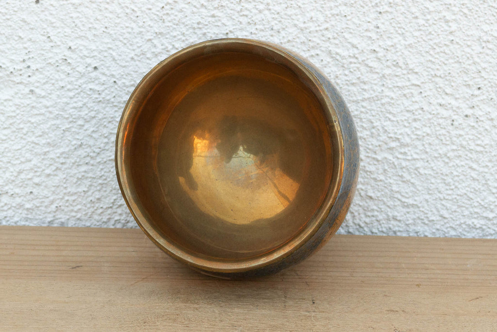 Kashmiri Blue & Gold Enamel Bowl