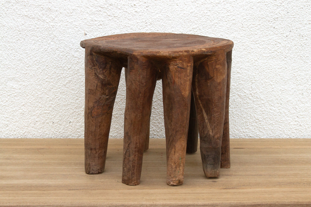 Vintage Oval Shape Small Nupe Stool