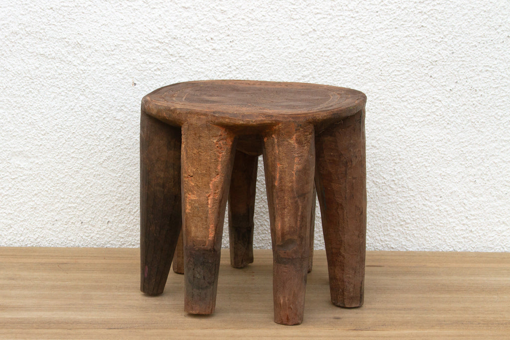 Vintage Oval Shape Small Nupe Stool