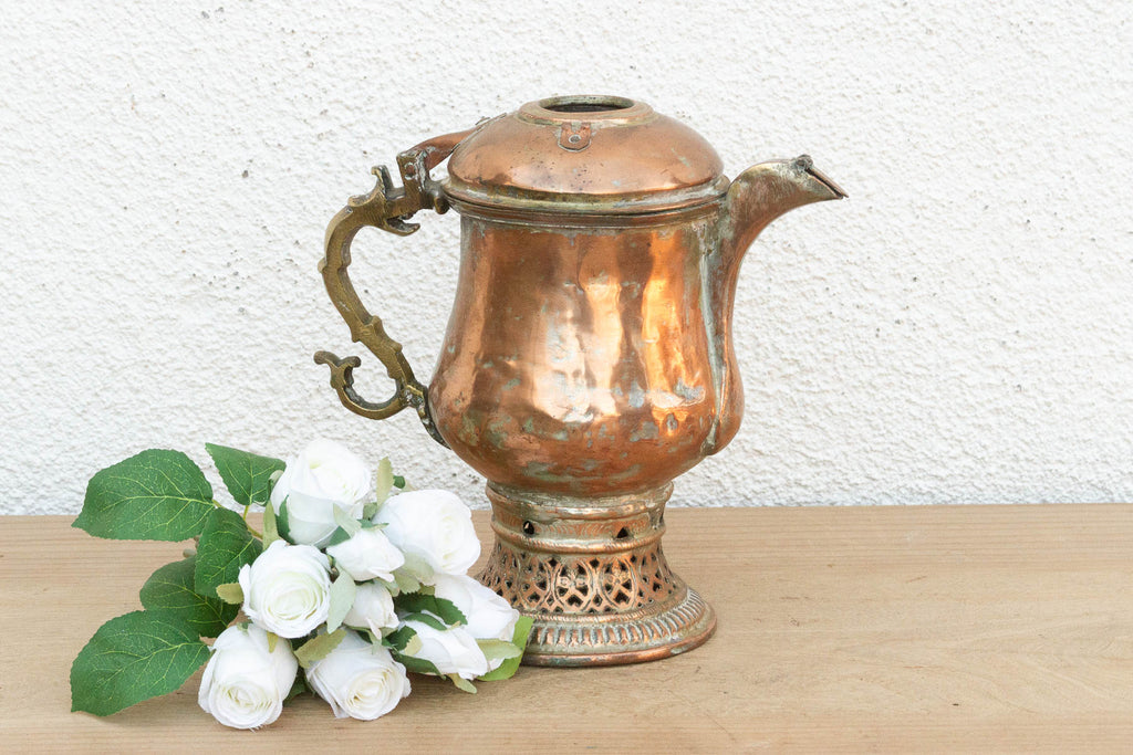 Antique Kashmiri Copper Samavar (Trade)