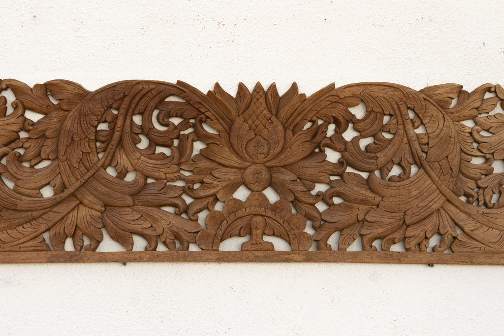 Palace Pediment Antique High Relief Carving