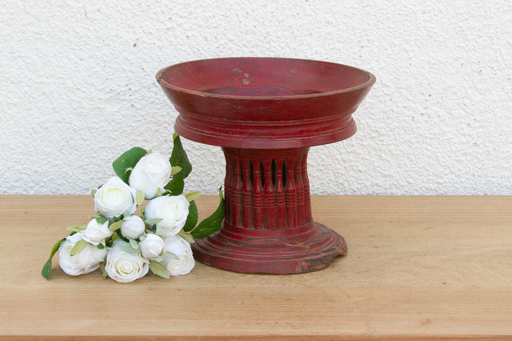 Early 20th Century Tibetan Pedestal Bowl