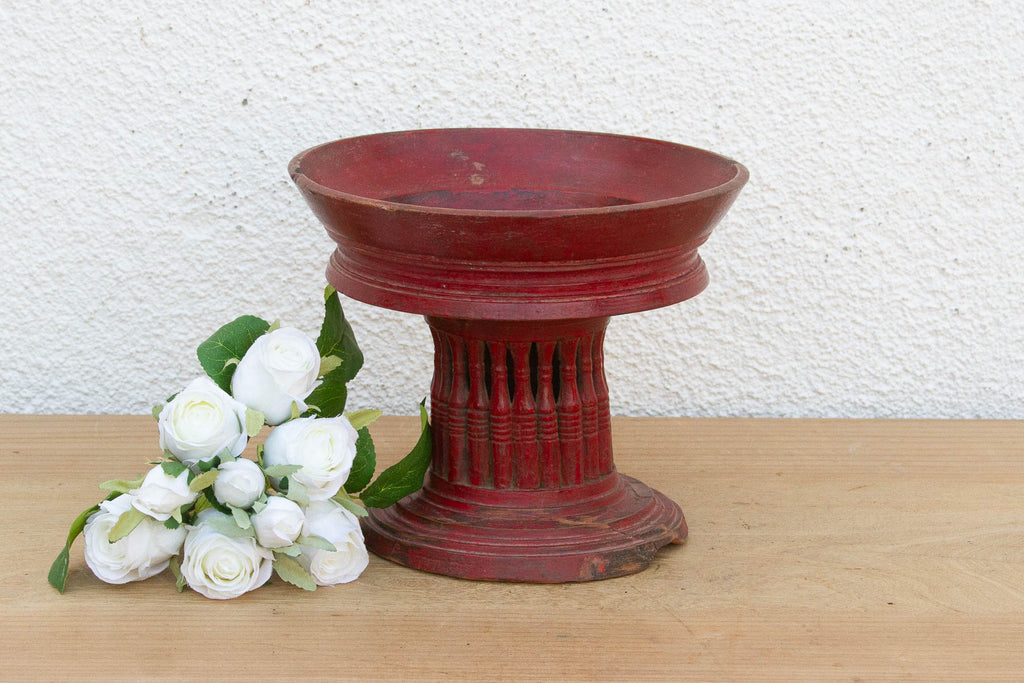 Early 20th Century Tibetan Pedestal Bowl