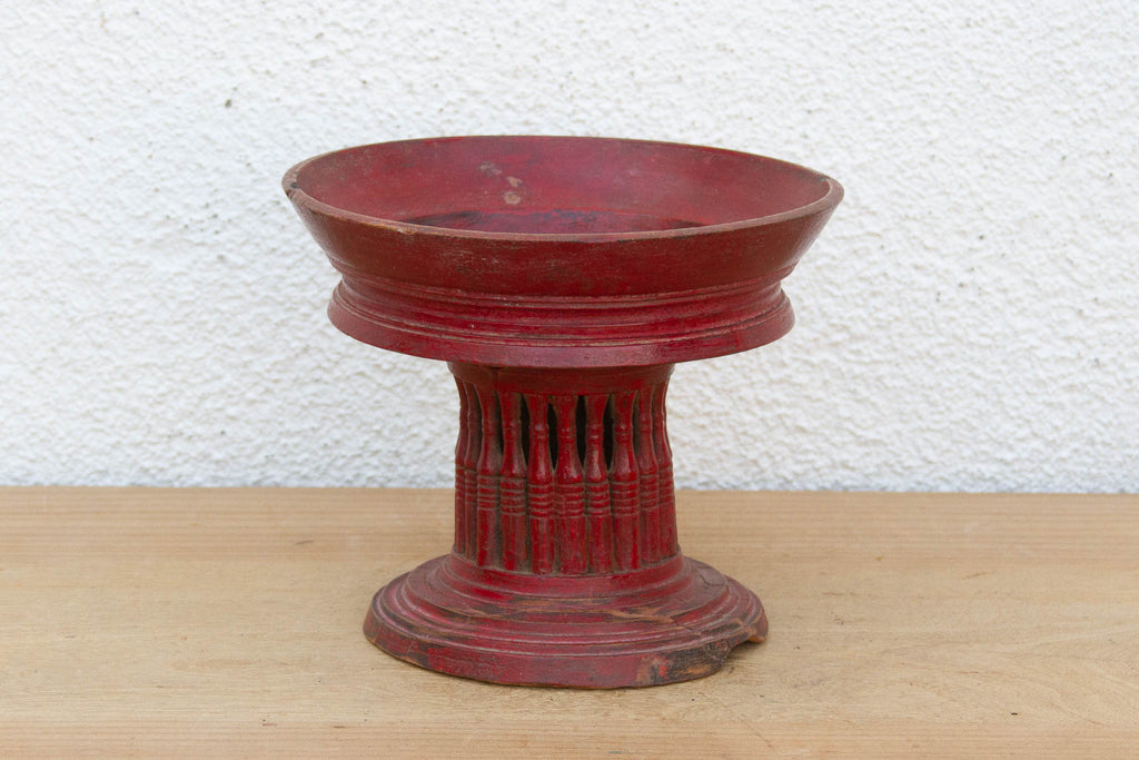 Early 20th Century Tibetan Pedestal Bowl