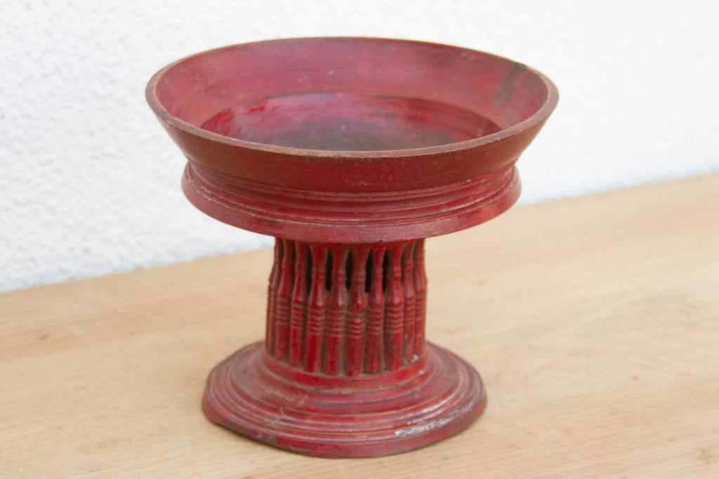 Early 20th Century Tibetan Pedestal Bowl
