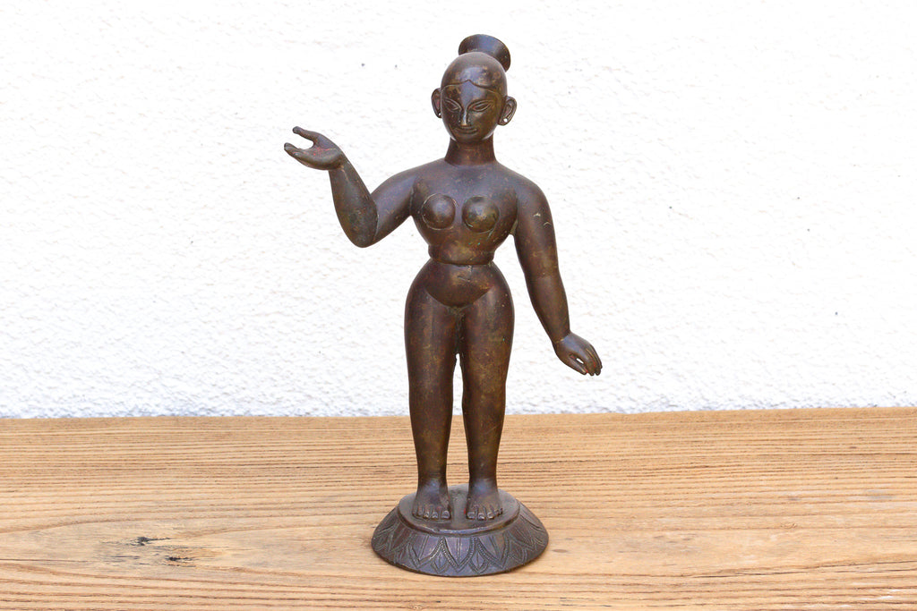 Antique Inidan Bastar Mother Goddess Sculpture (Trade)