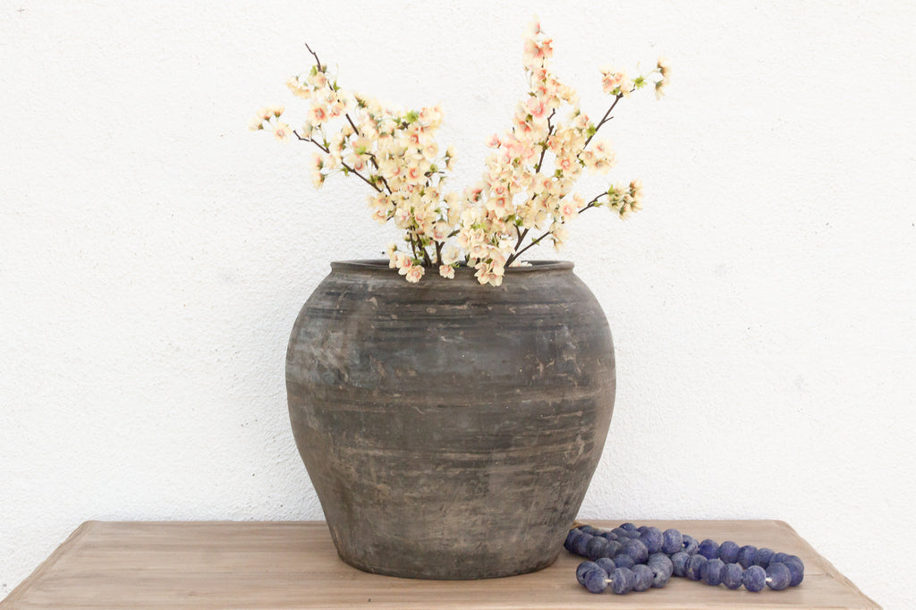 Ash Harvest Earthenware Pot