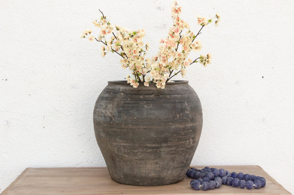 Ash Harvest Earthenware Pot