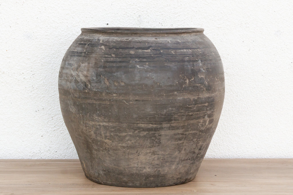 Ash Harvest Earthenware Pot