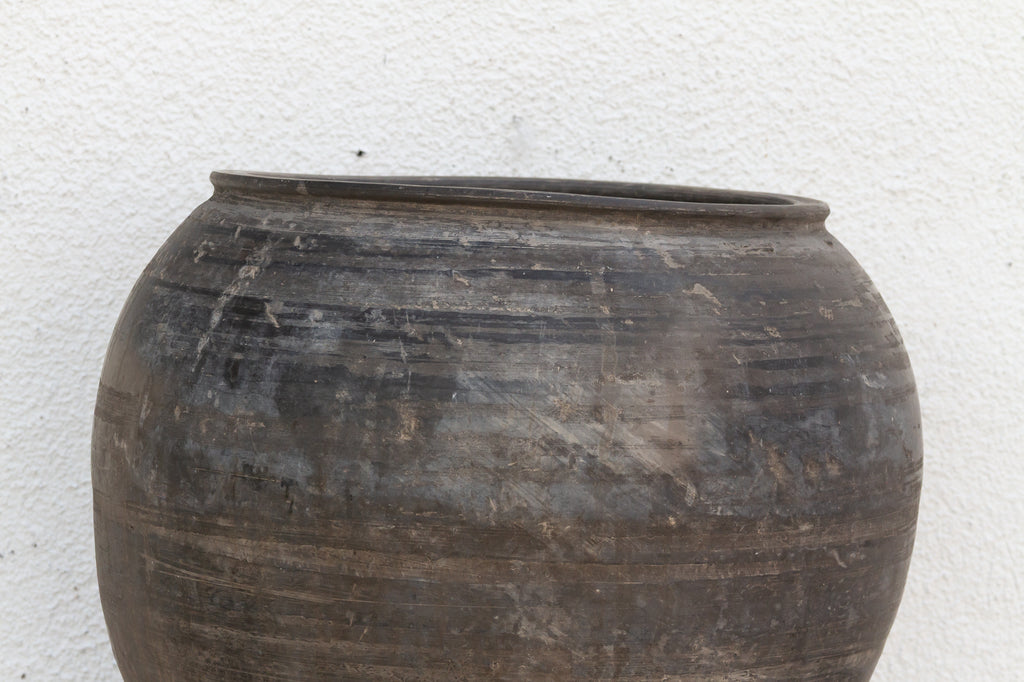 Ash Harvest Earthenware Pot